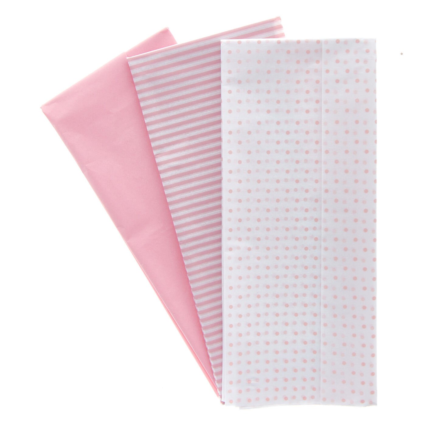 Buy Baby Pink Patterned Tissue Paper - 6 Sheets for GBP 1.99