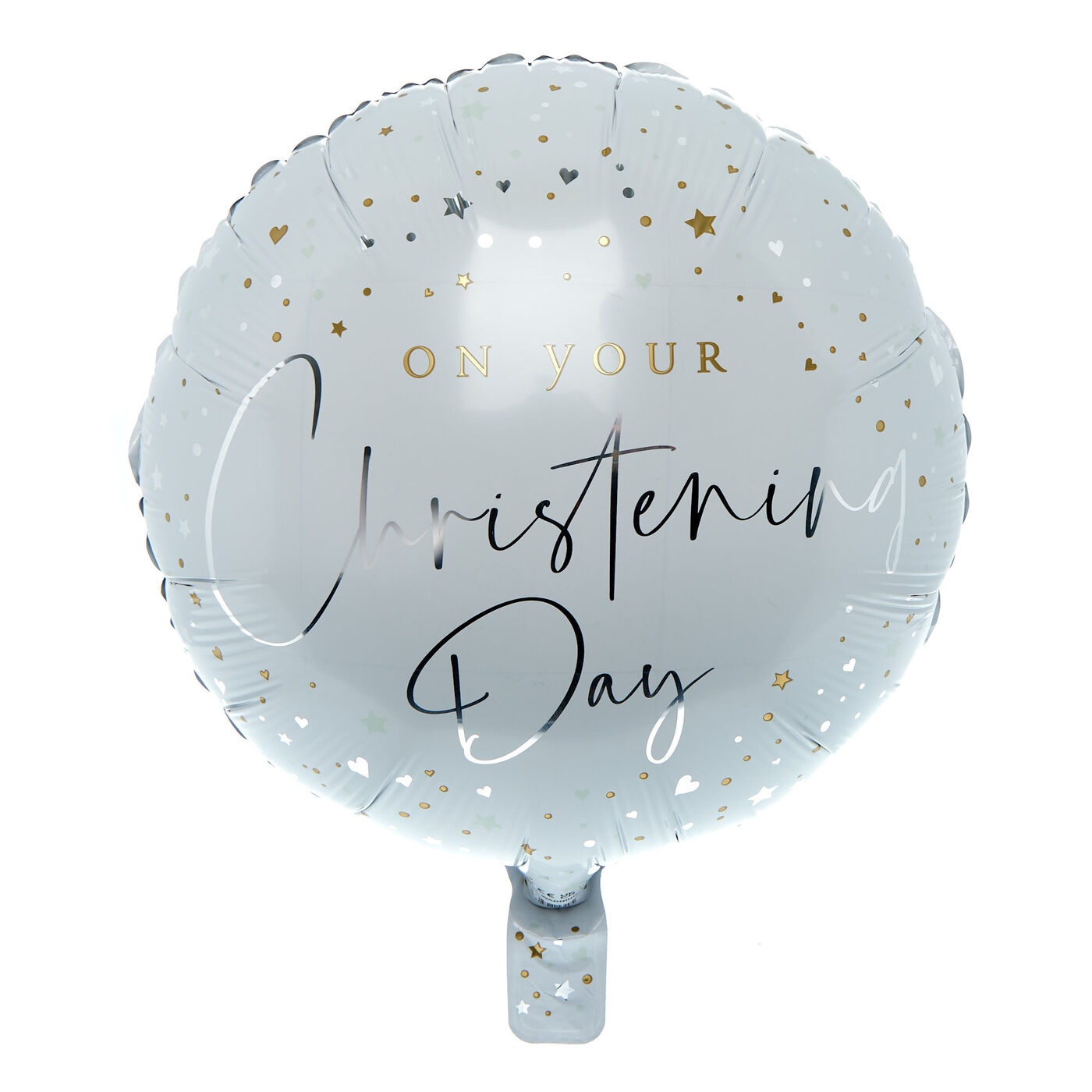 Buy On Your Christening Day 18Inch Foil Helium Balloon for GBP 2.99