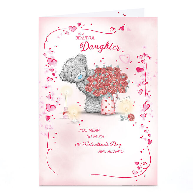 Tatty Teddy Valentine's Day Card -Daughter 