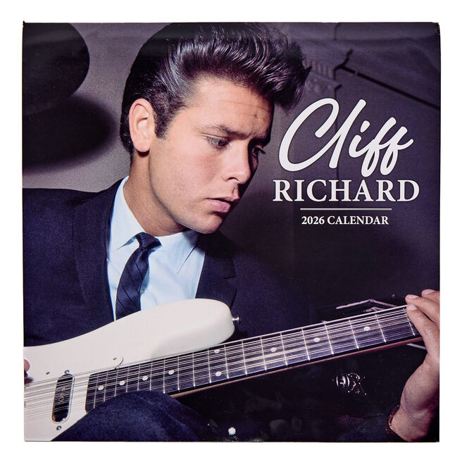 Cliff Richard 2026 Square Wall Calendar
