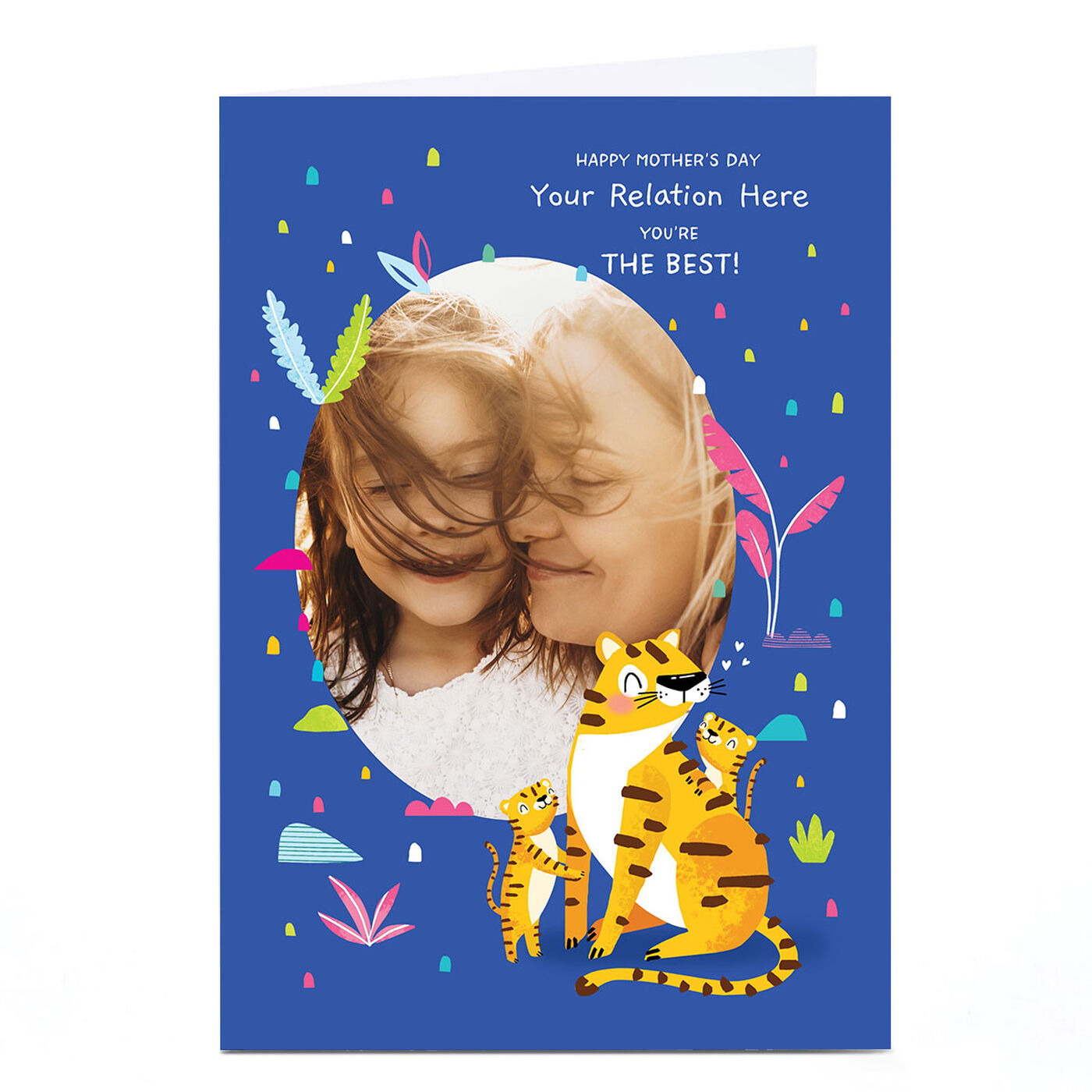 Buy Photo Mother's Day Card - You're the Best Tiger with Cubs, Any ...