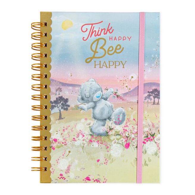 Think Happy Be Happy Tatty Teddy A5 Notebook