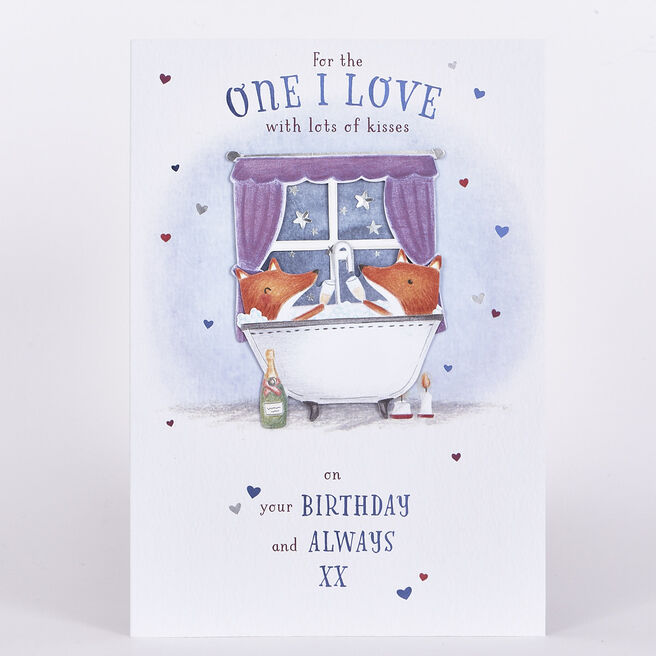Signature Collection Birthday Card - One I Love