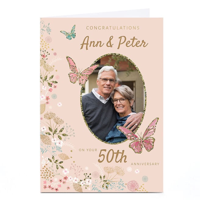 Photo Kerry Spurling Anniversary Card - 50th Anniversary 