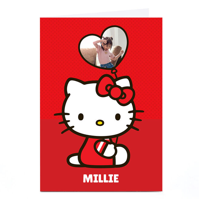 Photo Birthday Card - Hello Kitty