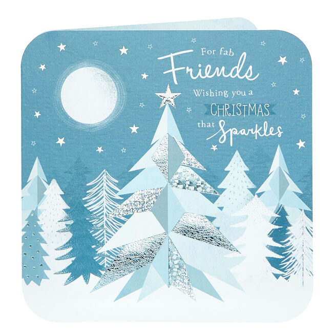Christmas Card - For Fab Friends 