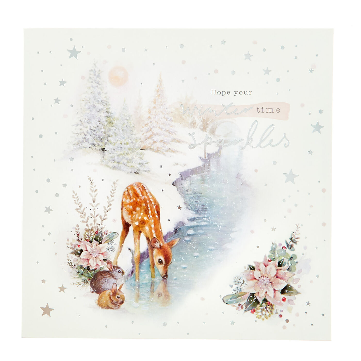 Buy 10 Deluxe Charity Boxed Christmas Cards - Swan & Deer (2 Designs ...