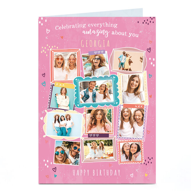 Photo Birthday Card - Everything Amazing About You