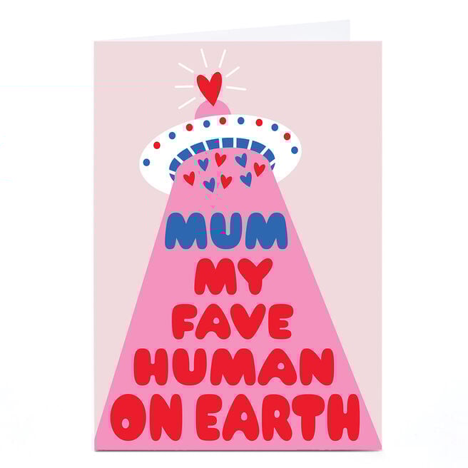 Mother's Day Card - Fav Human On Earth