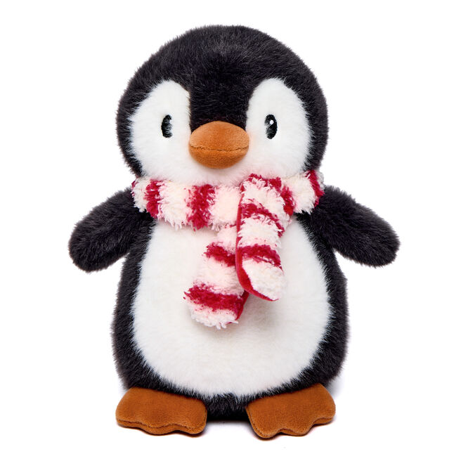 Small Festive Penguin Soft Toy