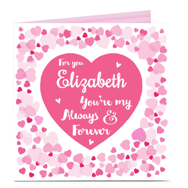 Personalised Card - Always and Forever