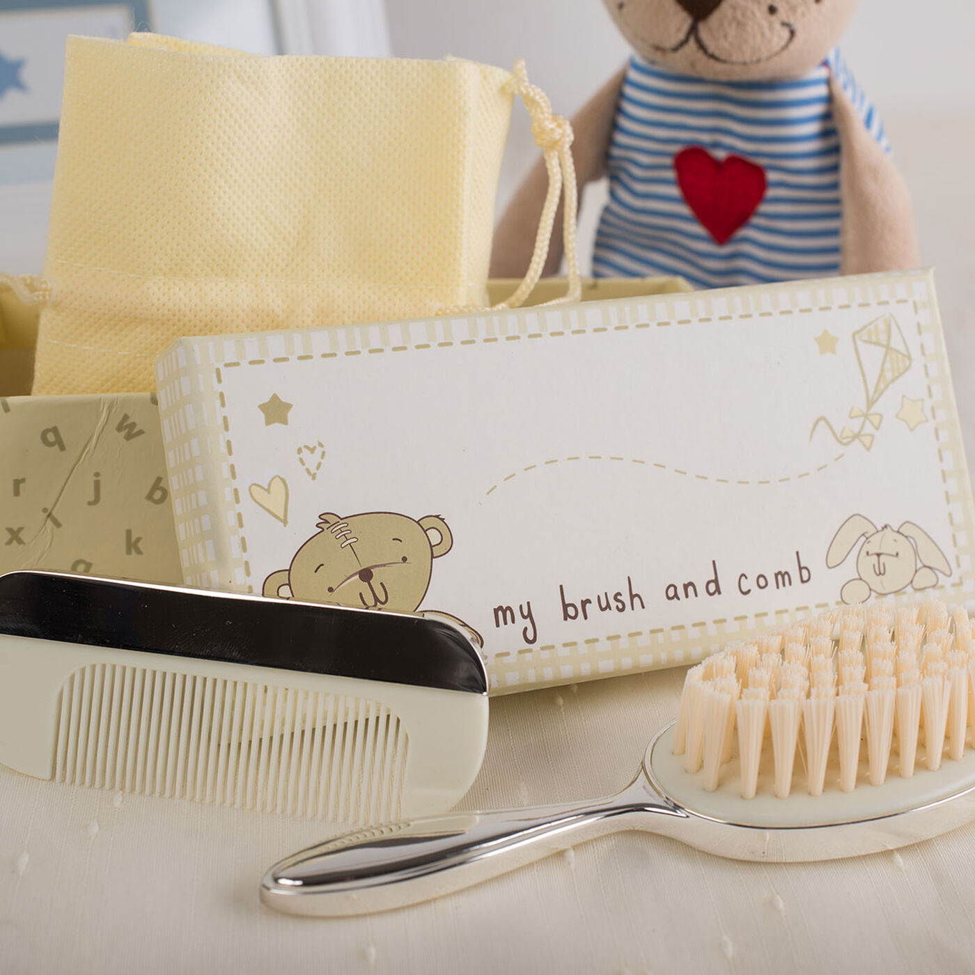 Buy Personalised Engraved Baby Brush and Comb Set for GBP 19.99 Card