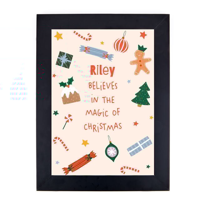 Personalised Christmas Print - Kids Magic of Christmas
