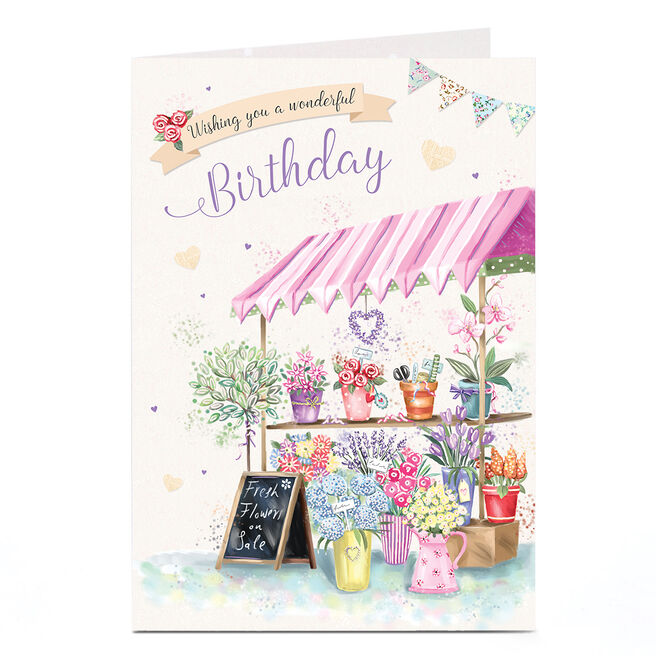 Birthday Card - Wishing You A Wonderful Birthday