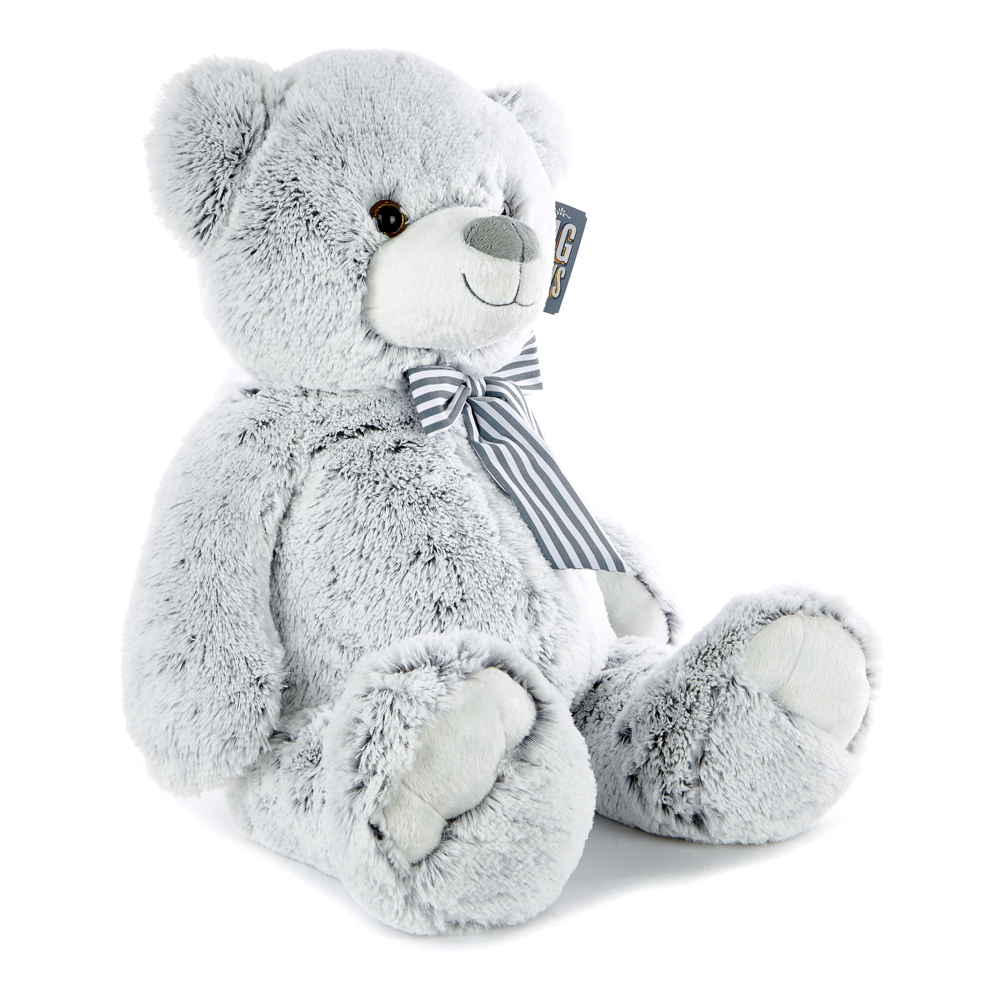 Giant teddy store bear grey