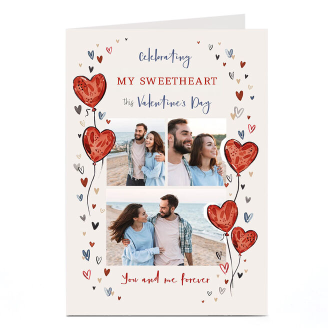 Photo Valentine's Day Card - You and Me Forever, Sweetheart
