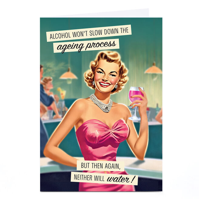 Personalised Birthday Card - Ageing Process