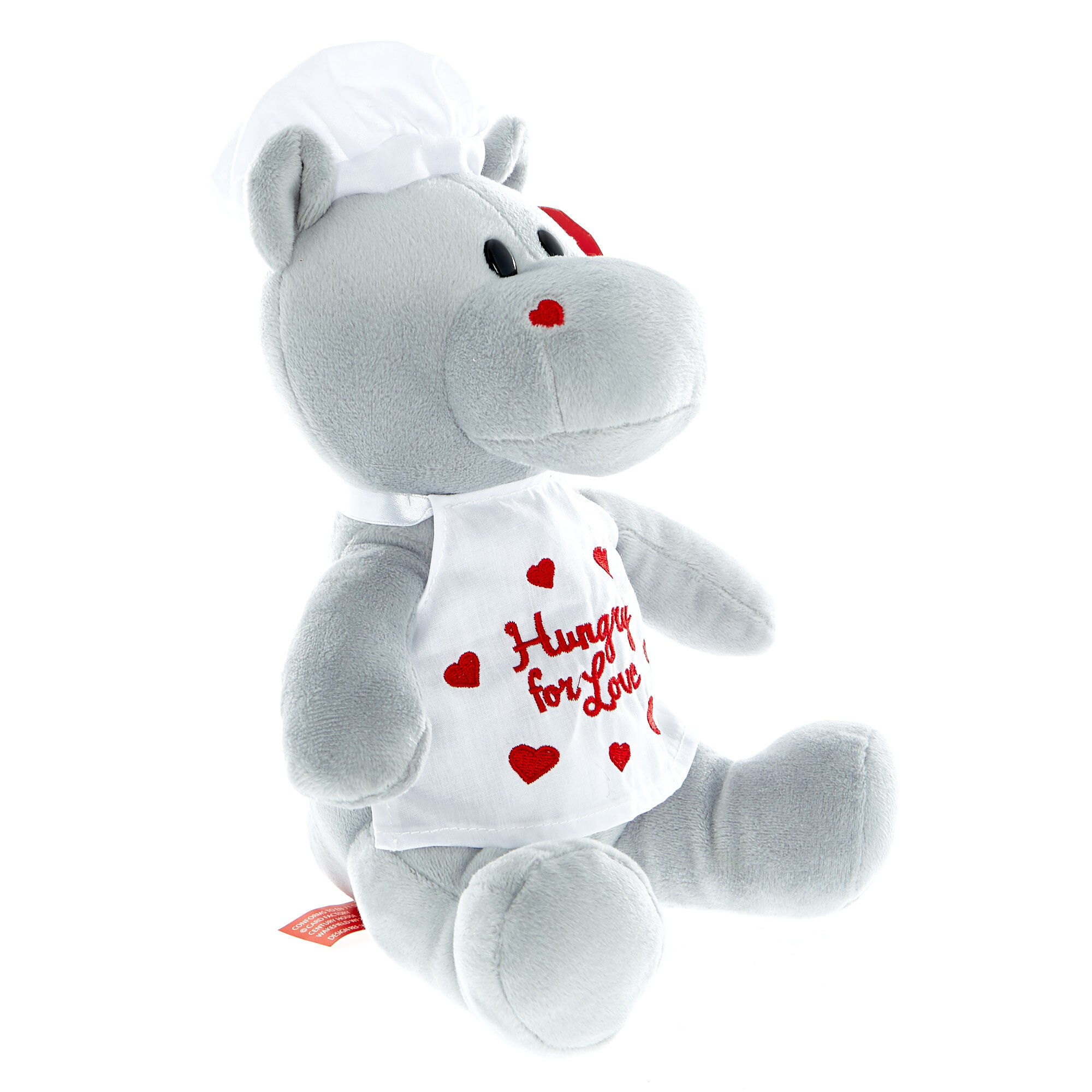 Buy Hungry For Love Hippo Soft Toy for GBP 1.99 | Card Factory UK