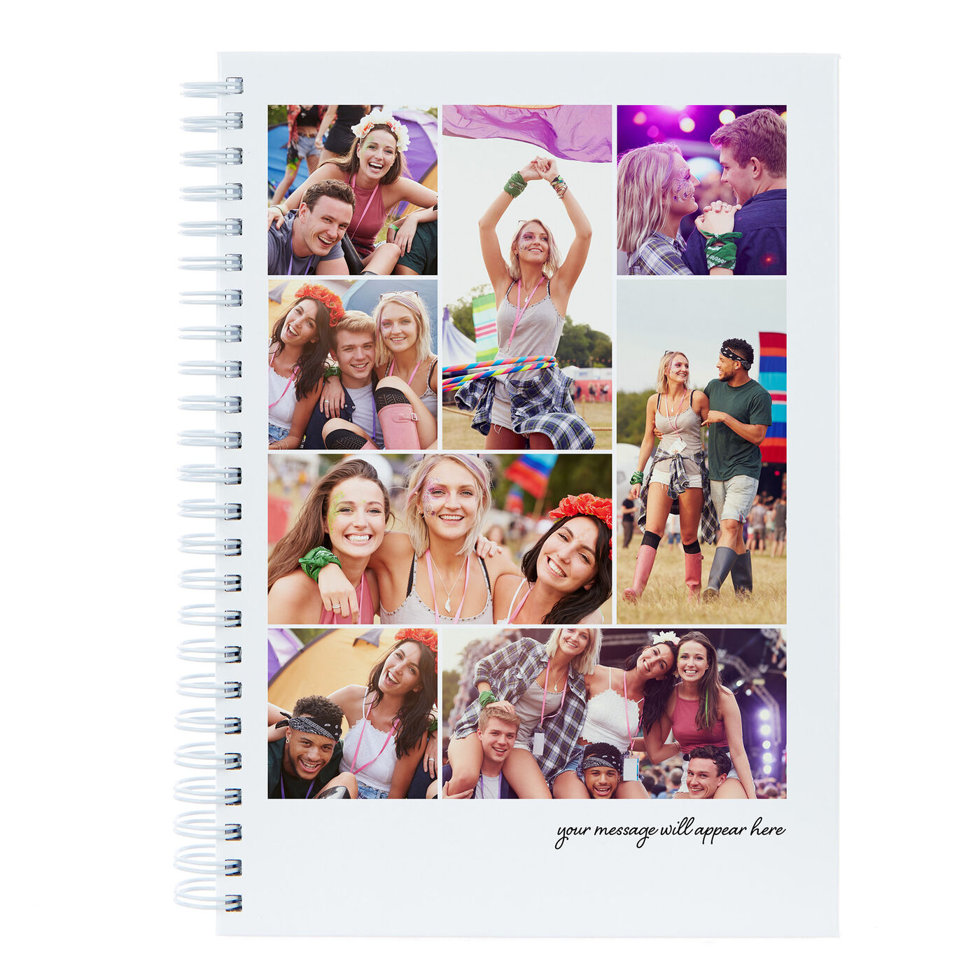 Buy Photo Upload 8 Photos & A Message Notebook for GBP 6.49 | Card ...
