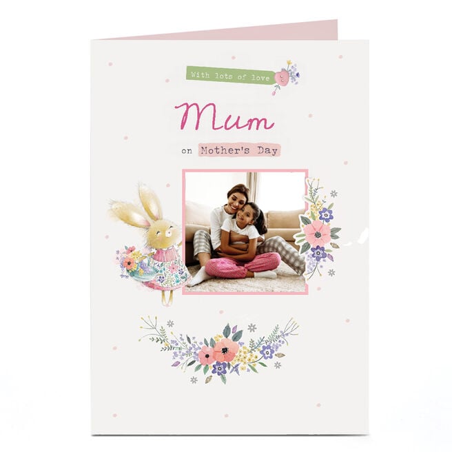 Personalised Mother's Day Card - With lots of love