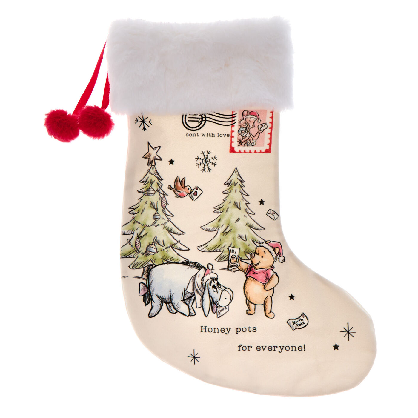 Buy Winnie The Pooh Christmas Stocking for GBP 6.99 Card Factory UK