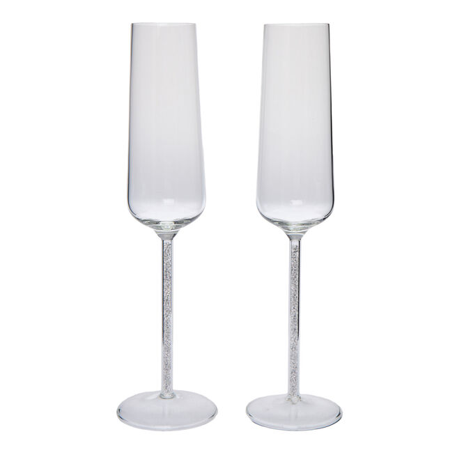 A Perfect Pair Twin Champagne Flutes