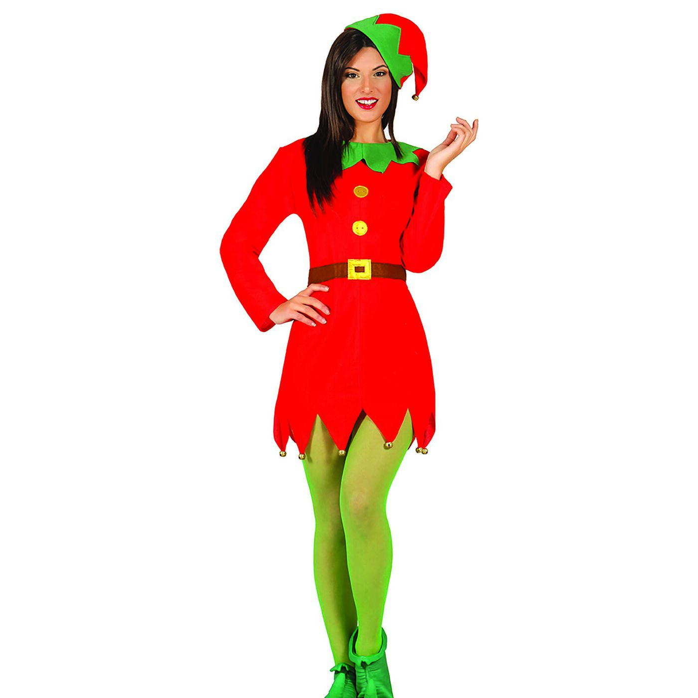 Buy Elf Ladies' Adult Fancy Dress Costume for GBP 19.99 | Card Factory UK