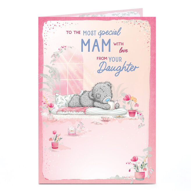 Personalised Tatty Teddy Mother's Day Card - Mam from your Daughter