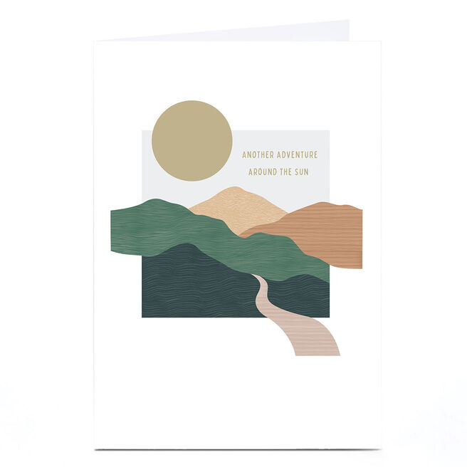Personalised Birthday Card - Landscape