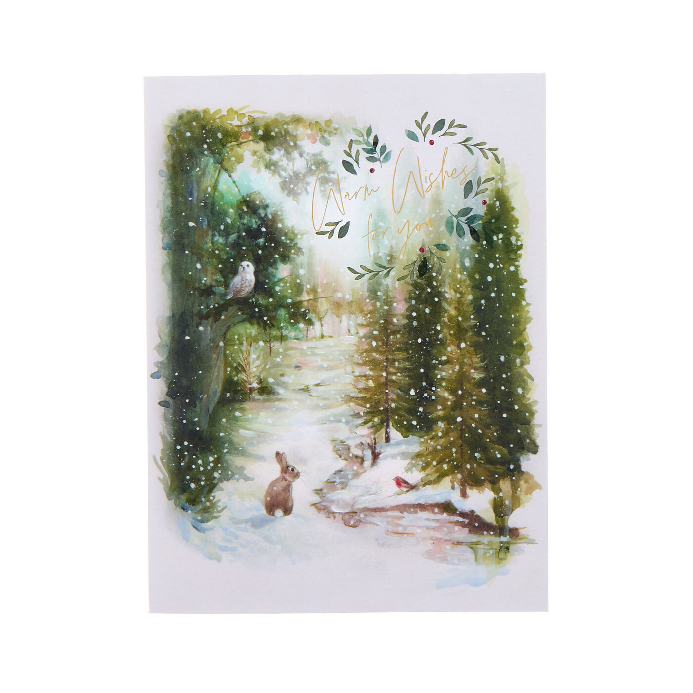 Buy Deluxe Deer & Rabbit Charity Christmas Cards Pack of 10 (2