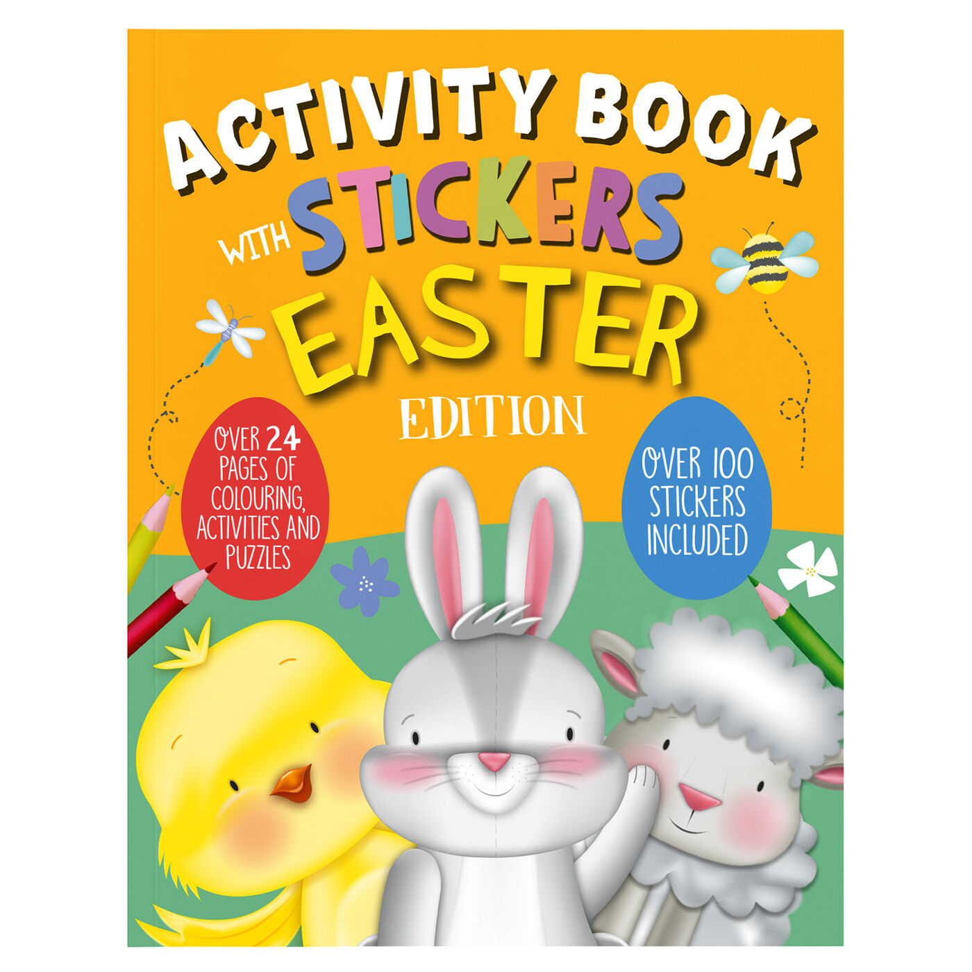Buy Children's Easter Activity Book & Stickers (ORANGE) for GBP 2.49