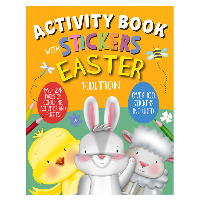 Children's Easter Activity Book & Stickers (ORANGE)