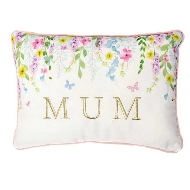 Mum Floral Cushion