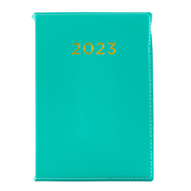Teal Page-A-Day 2023 Pocket Diary