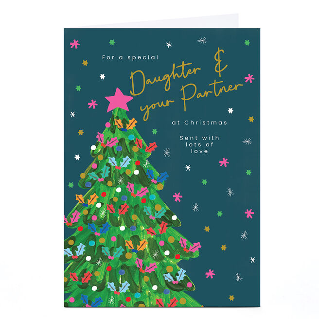 Christmas Card - For A Special Daughter & Your Partner