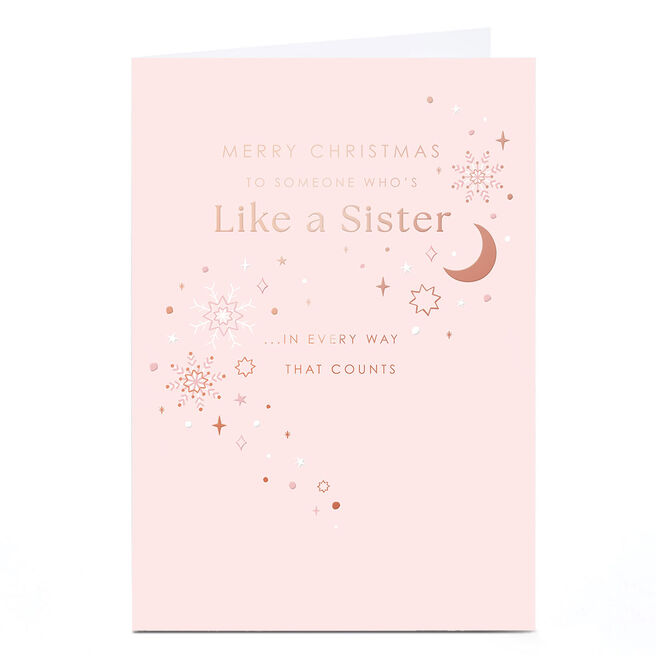 Christmas Card - To Someone Who's Like A Sister
