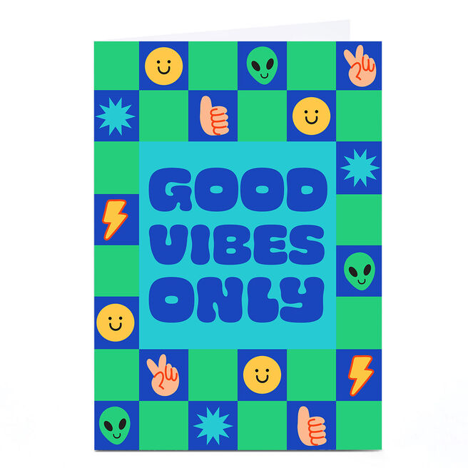 Birthday Card - Good Vibes Only
