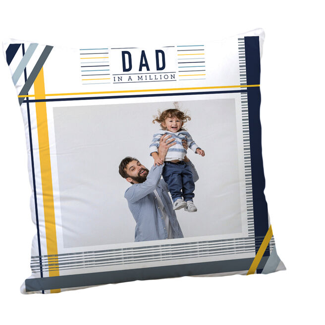 Personalised Photo Cushion - Dad In A Million