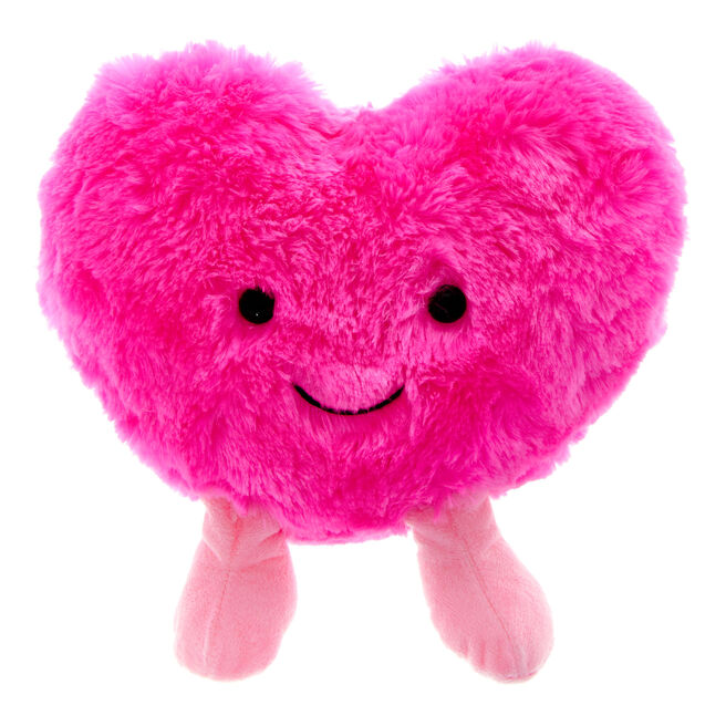 Small Pink Heart Soft Toy