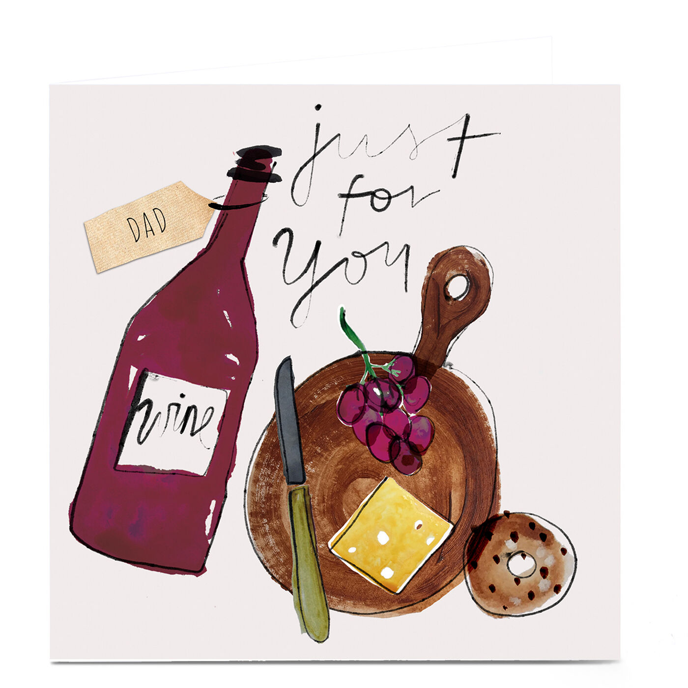 Buy Personalised Emma Valenghi Card - Wine & Cheese for GBP 2.99 | Card ...