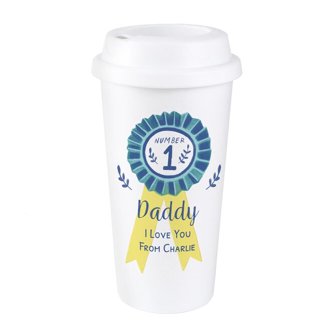 Personalised Number 1 Travel Mug
