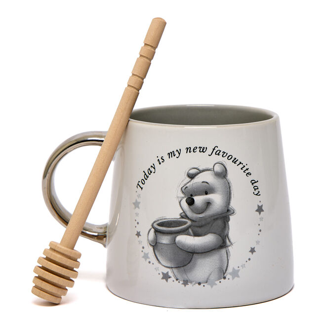 Winnie The Pooh Mug & Stirrer