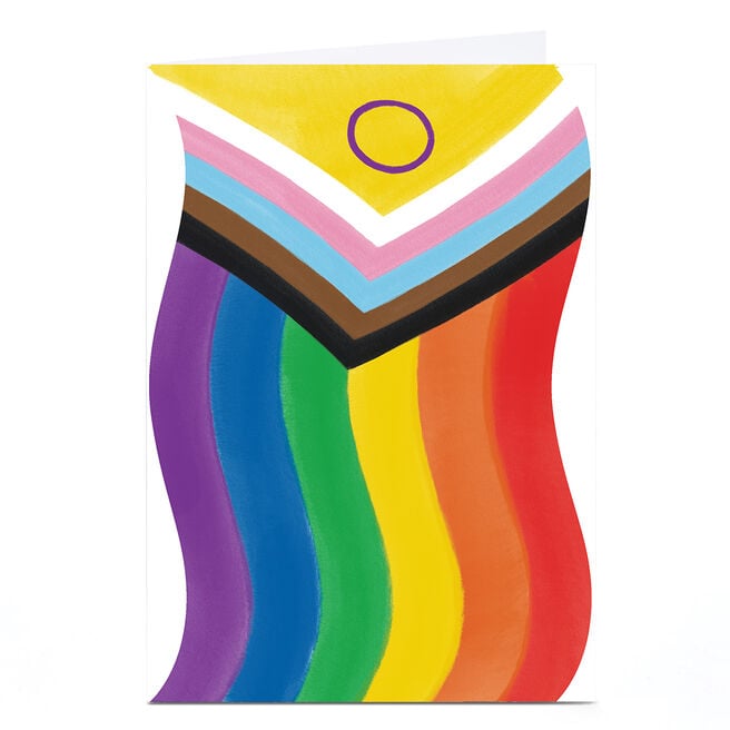 Pride Card - Progressive Pride Flag