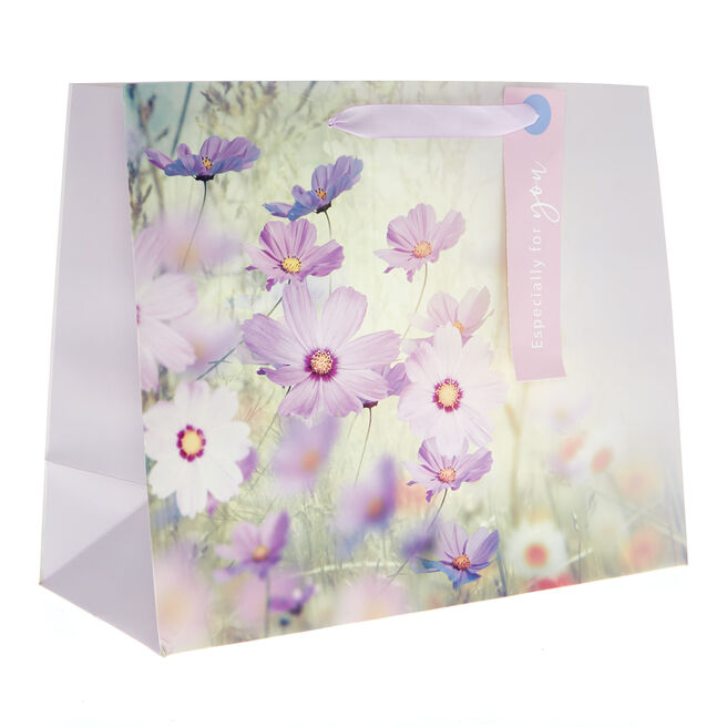 Especially For You Floral Large Landscape Gift Bag
