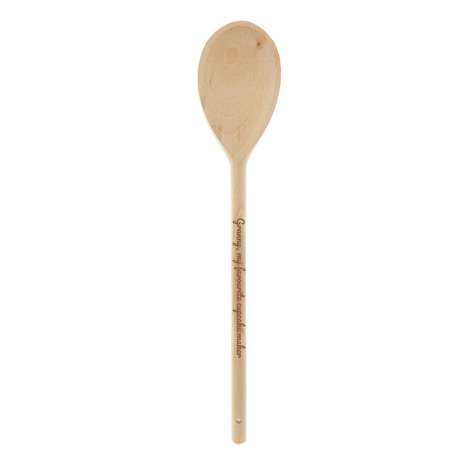 Personalised Engraved Wooden Spoon - Any Message