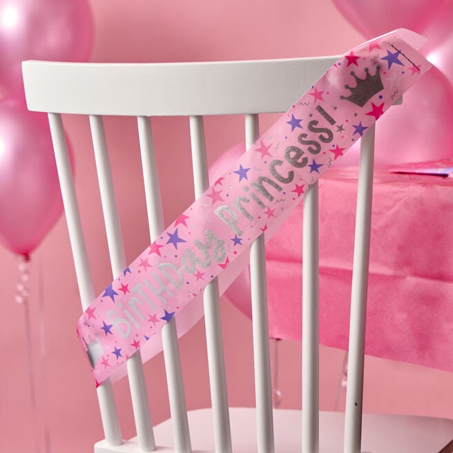 Birthday Princess Sash