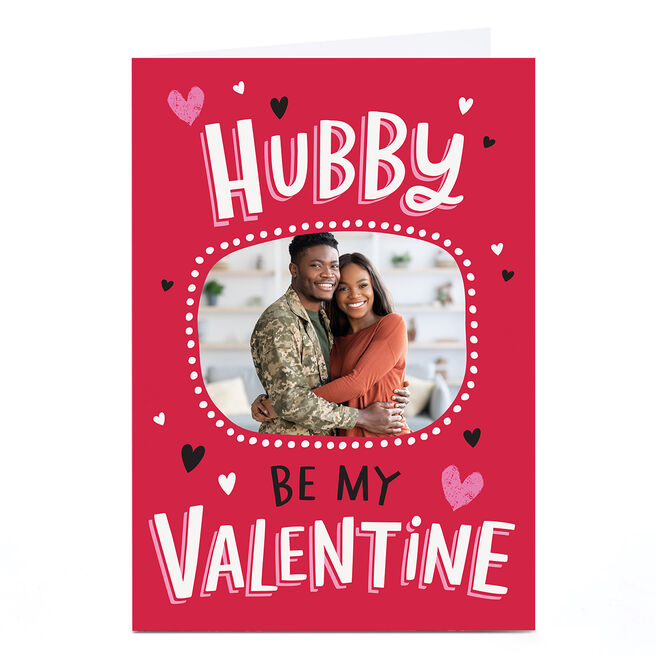 Photo Ebony Newton Valentine's Day Card - Hubby Be My Valentine