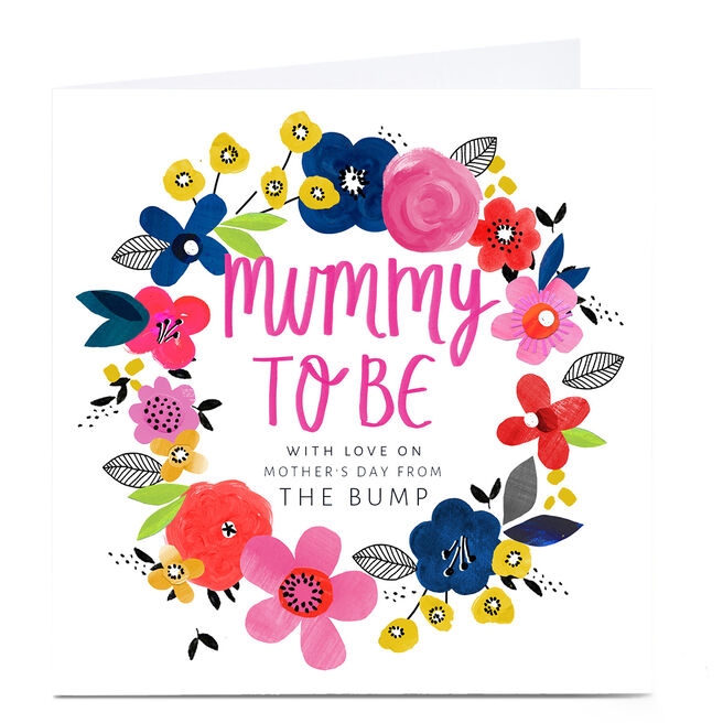 Personalised Kerry Spurling Mother's Day Card - Mummy To Be