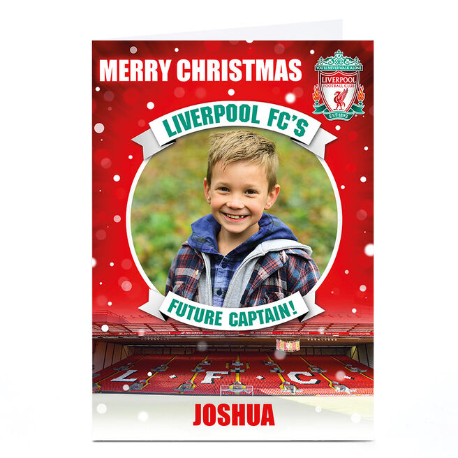 Photo Liverpool FC Christmas Card - Future Captain
