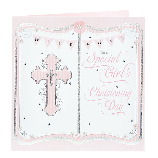 Christening Cards from 99p, Personalised Baptism Cards for Boys & Girls